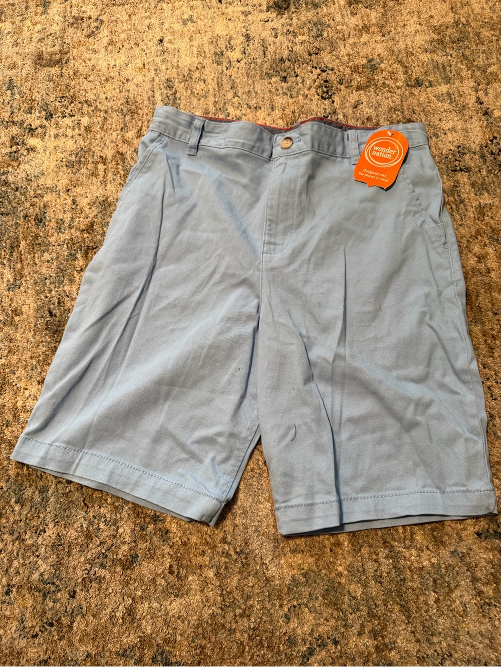 Boys blue shorts with a relaxed fit size large 18#summer #outdoors